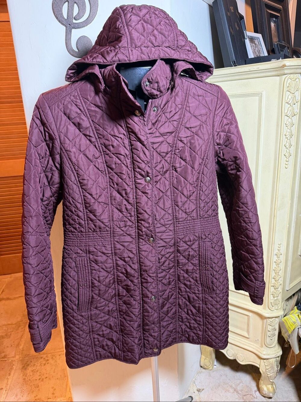 NWOT Weathercast quilted jacket